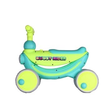 Bugsy Rider Ride-On Bike for Toddlers (1+ Years) - Neon