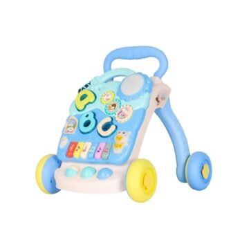 Steelbird Toys 3 in 1 Multi-Activity Walker –Musical Push Walker with Piano