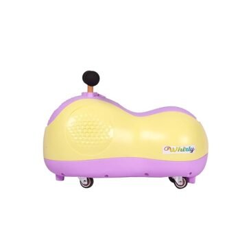 Whirly Ride-On for Kids (1+ Years) | Musical Ride with Lights | Purple